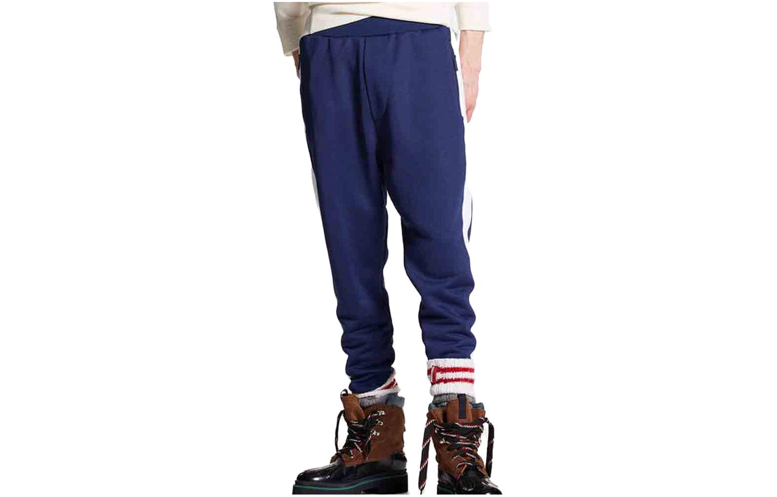 

DSQUARED 2 Вязаные спортивные штаны мужские синие