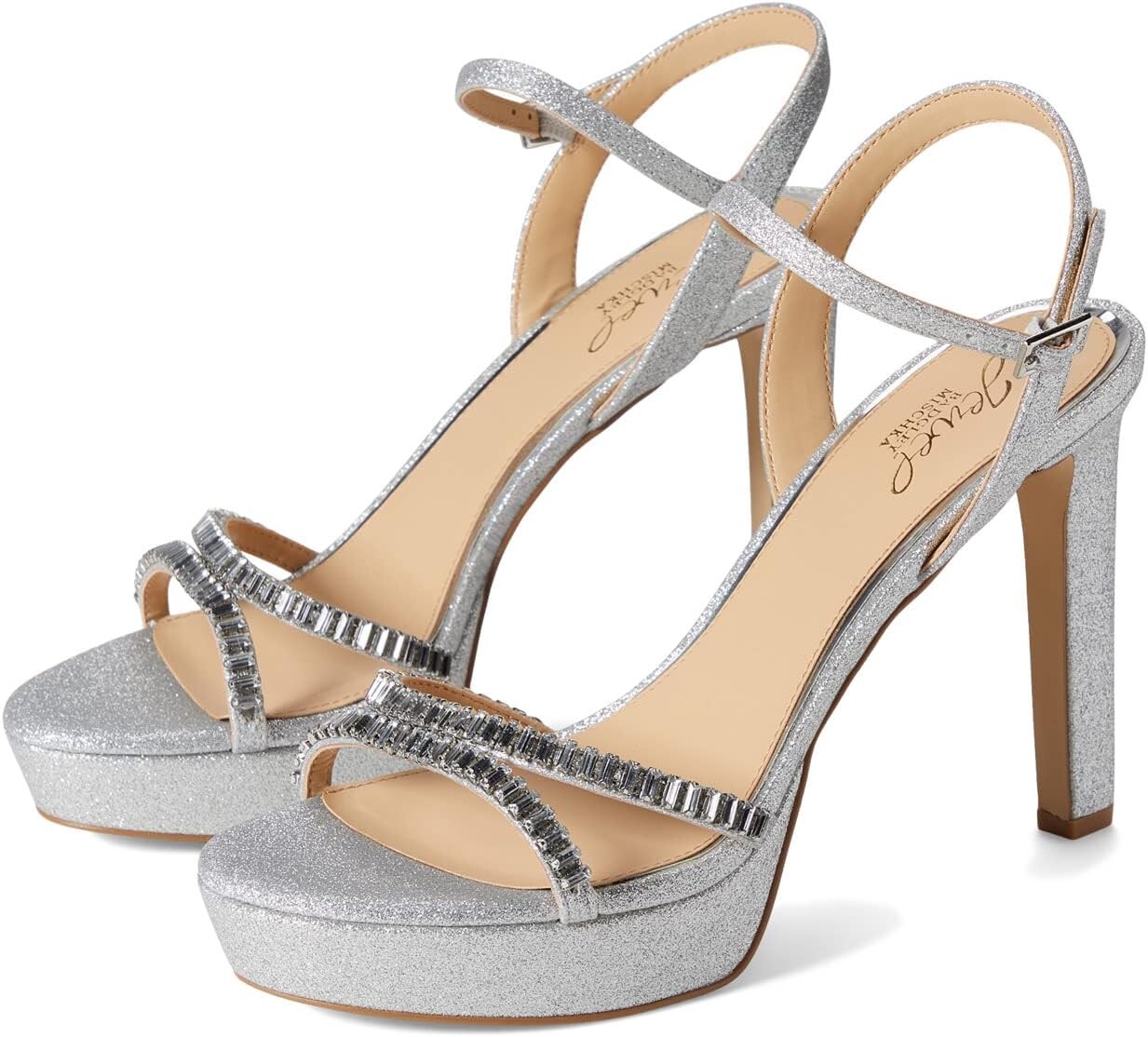 

Босоножки Gallant Jewel Badgley Mischka, цвет Silver