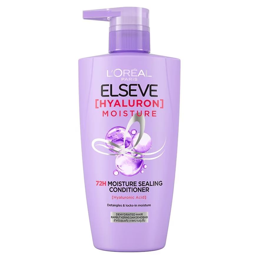 

Elseve L'Oreal Paris Кондиционер с гиалуроном Moisture 72H Moisture Sealing 410 мл, Purple