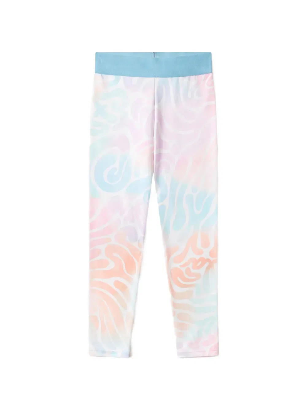 Леггинсы с узором Stella Mccartney Kids, белый