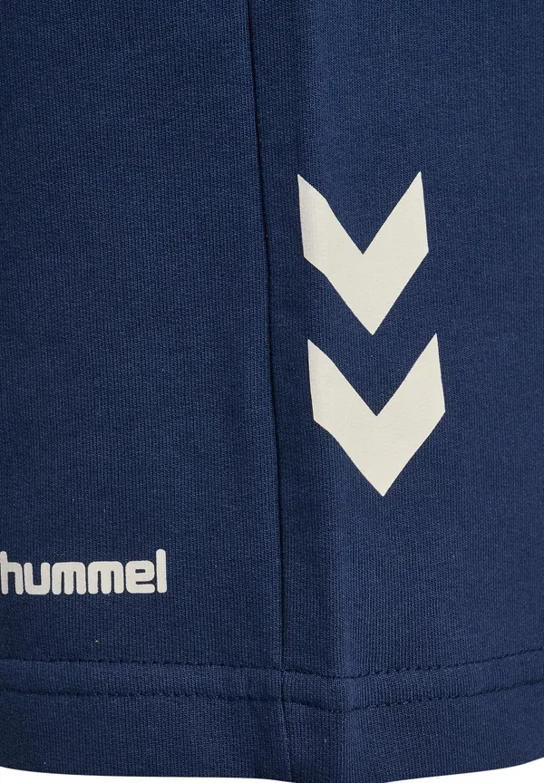 Шорты свободные Hummel Hmljr loose chevron shorts tracksuit bottoms, темно-синие — фото 3