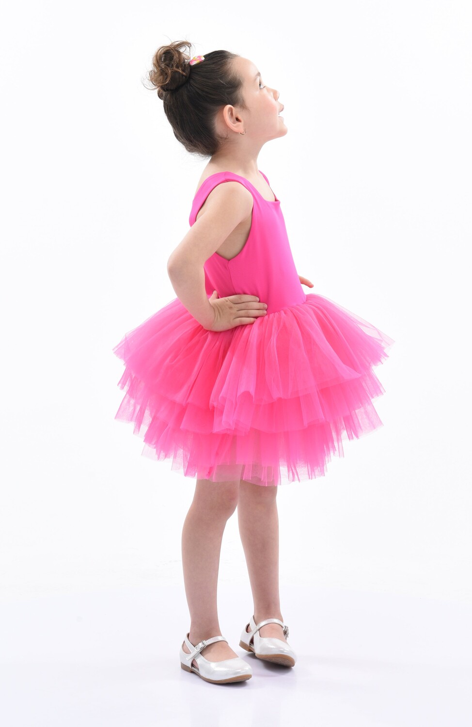 

Однотонное платье-пачка Pink Rouge Mimi Tutu, розовый