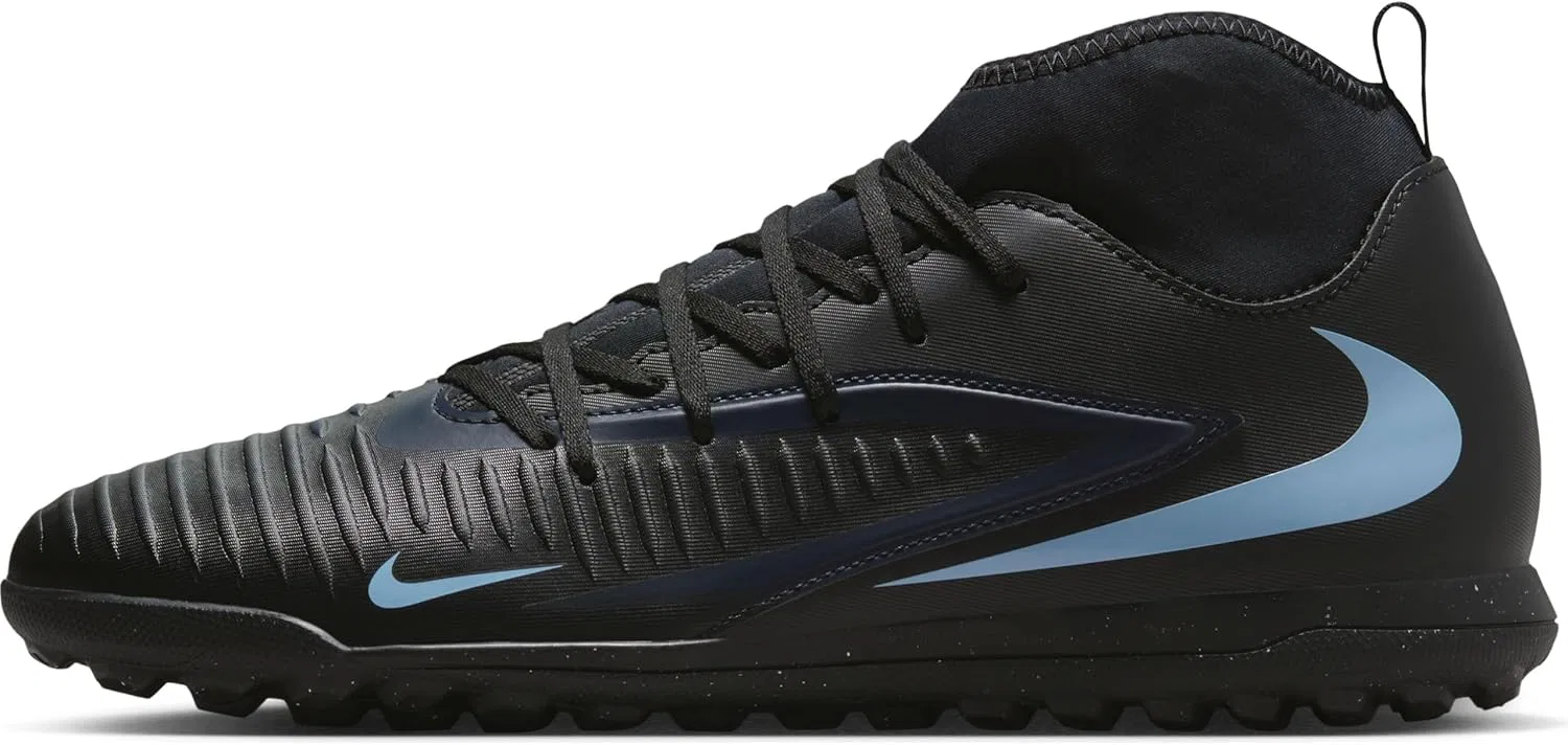 Футбольные бутсы Nike Unisex Phantom 6 High Club для искусственного газона, Black