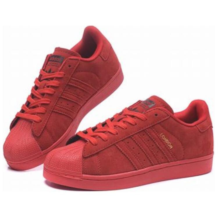 Кроссовки Adidas Originals Superstar Color Pack Red — фото 2