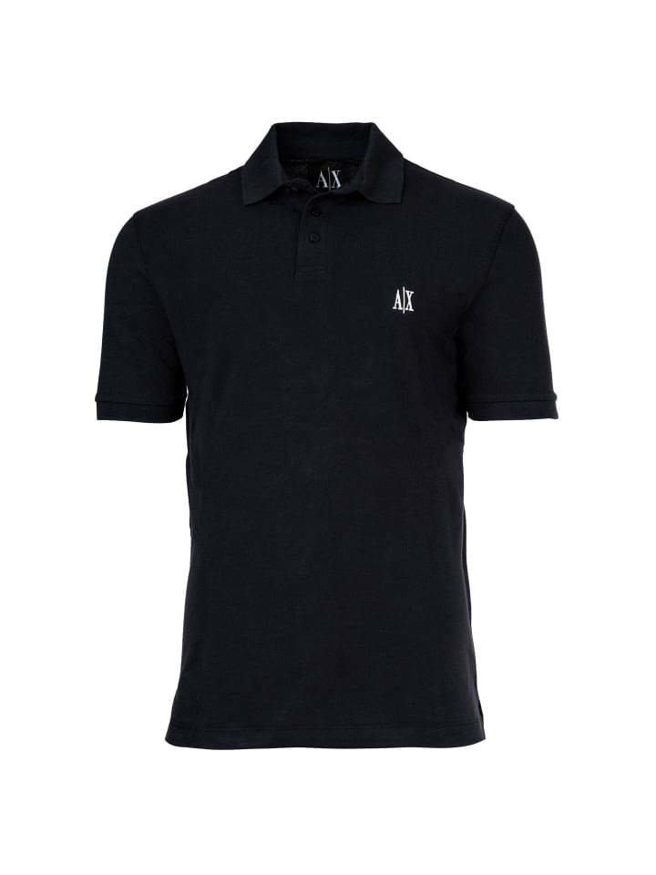 

Футболка поло Armani Exchange, морской