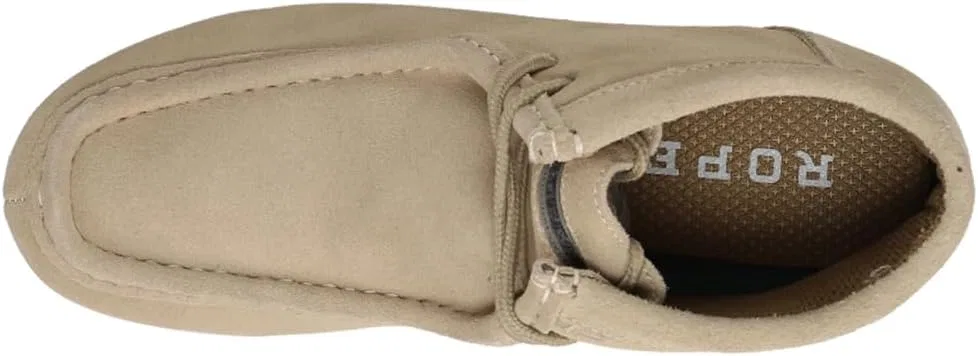 Мужские мокасины ROPER с наклейками цвета песка, Light Brown — фото 4