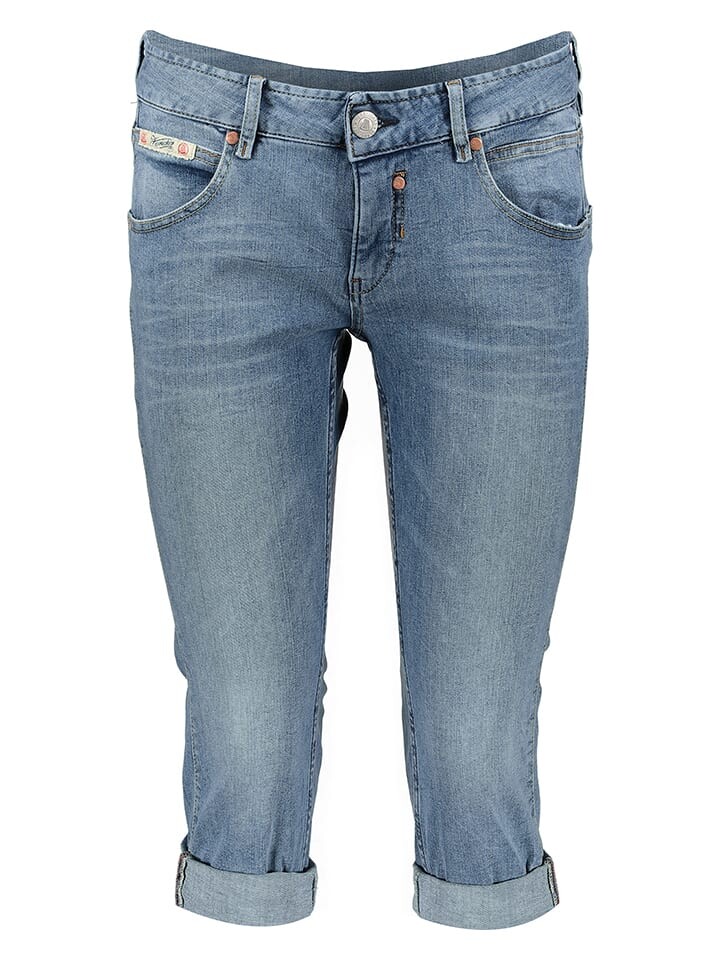 

Брюки-капри Herrlicher Jeans-Caprihose - Skinny fit -, синий
