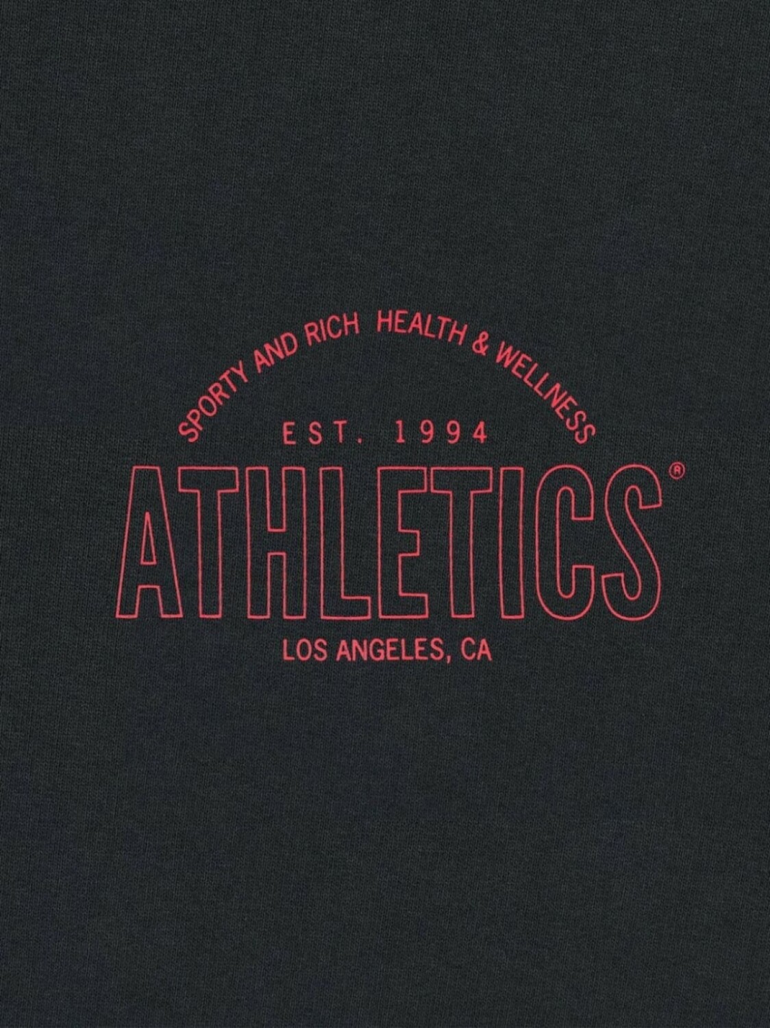 

Sporty & Rich спортивные брюки Athletics с принтом, черный