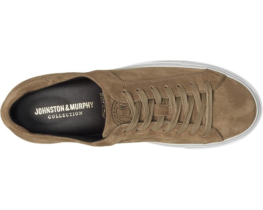 Кроссовки Johnston & Murphy Collection Jared Lace-To-Toe, цвет Taupe Italian Suede — фото 2