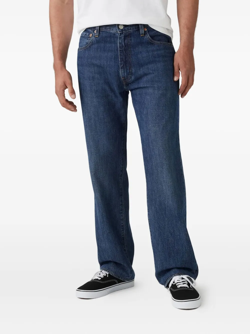 Джинсы свободного прямого кроя 555 Levi's, синий — фото 4