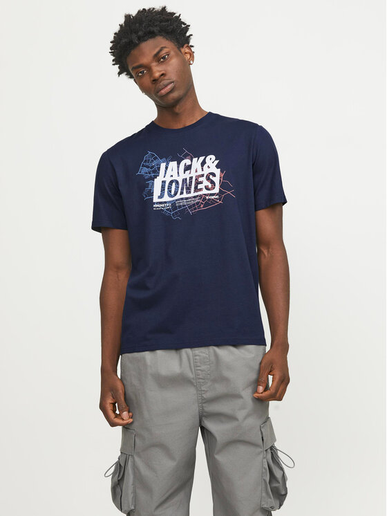 

Футболка стандартного кроя Jack&Jones, синий