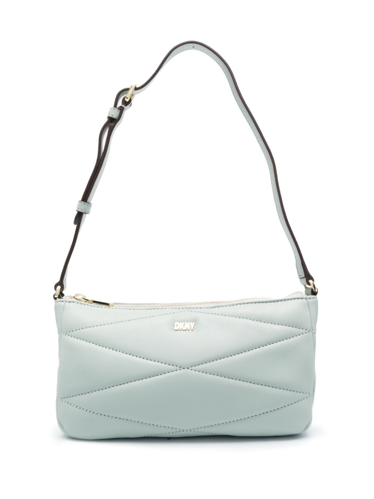 

DKNY стеганая сумка на плечо, серый