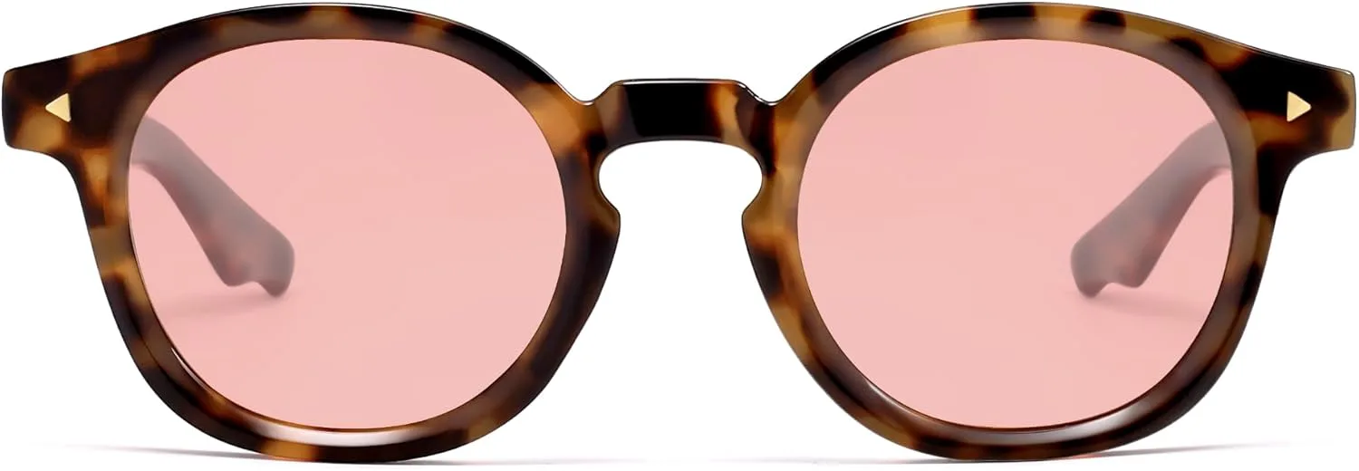 

Солнцезащитные очки SOJOS в стиле ретро, ​​поляризованные, круглые, женские и мужские, винтажные, в стиле панто, 70-х, 80-х, 90-х, круглые, модель SJ2378, Tortoise