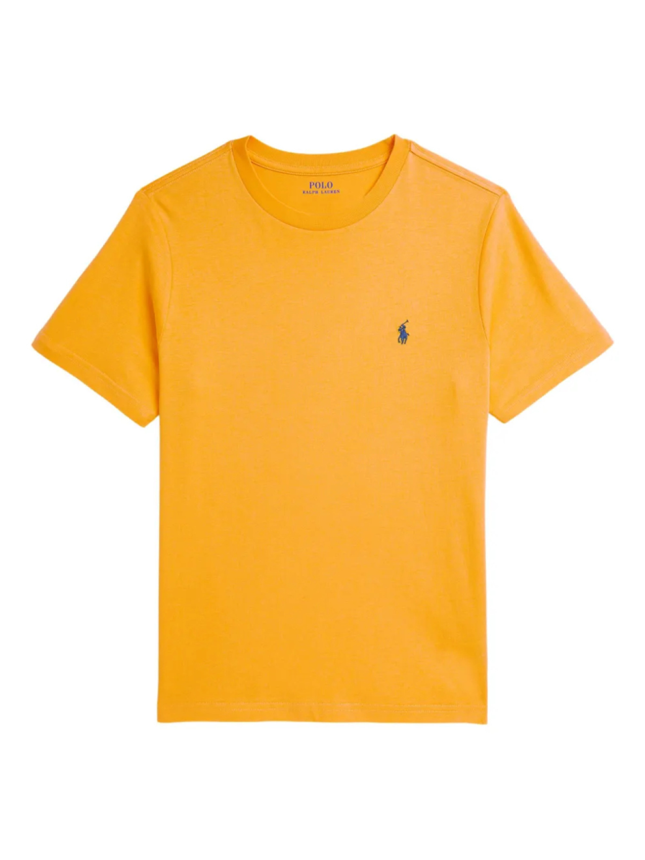 

POLO RALPH LAUREN KIDS футболка с логотипом Polo Pony, оранжевый