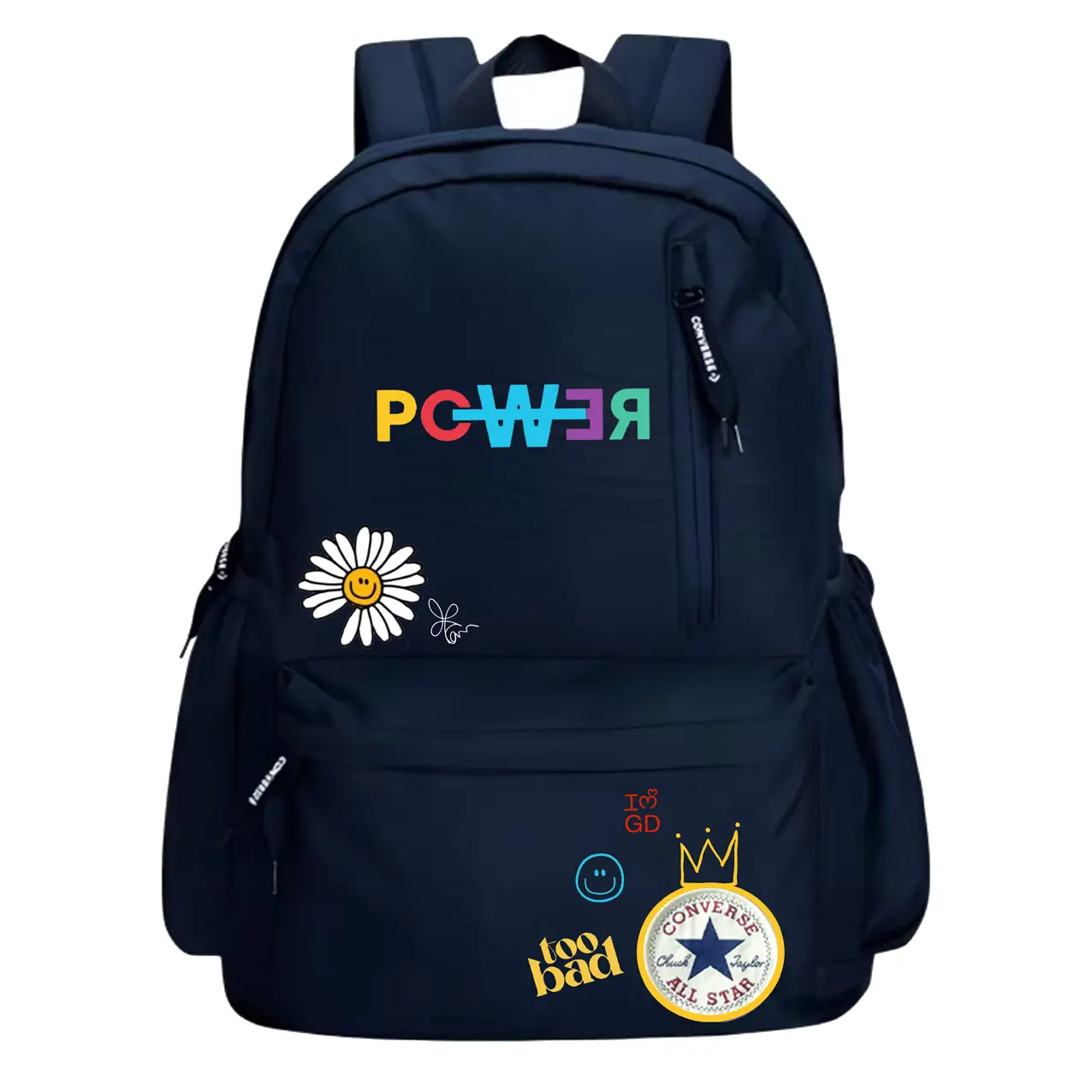 

Converse Полиэстеровый рюкзак Medium Unisex Navy Blue