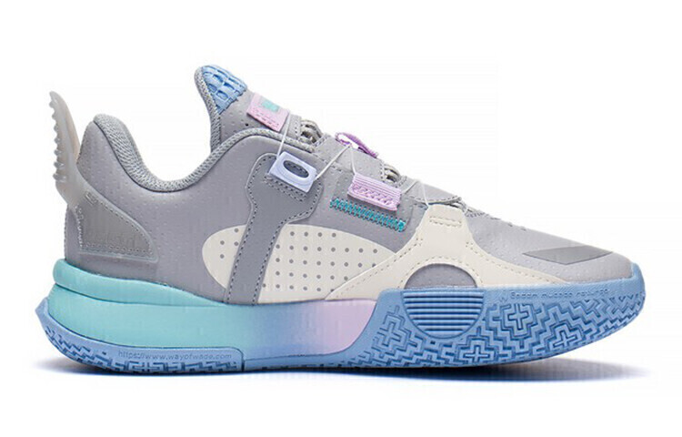 Баскетбольные кроссовки All City 10 V1 для детей GS Low-top Condensation Ash/Pearl White Lining Young — фото 2