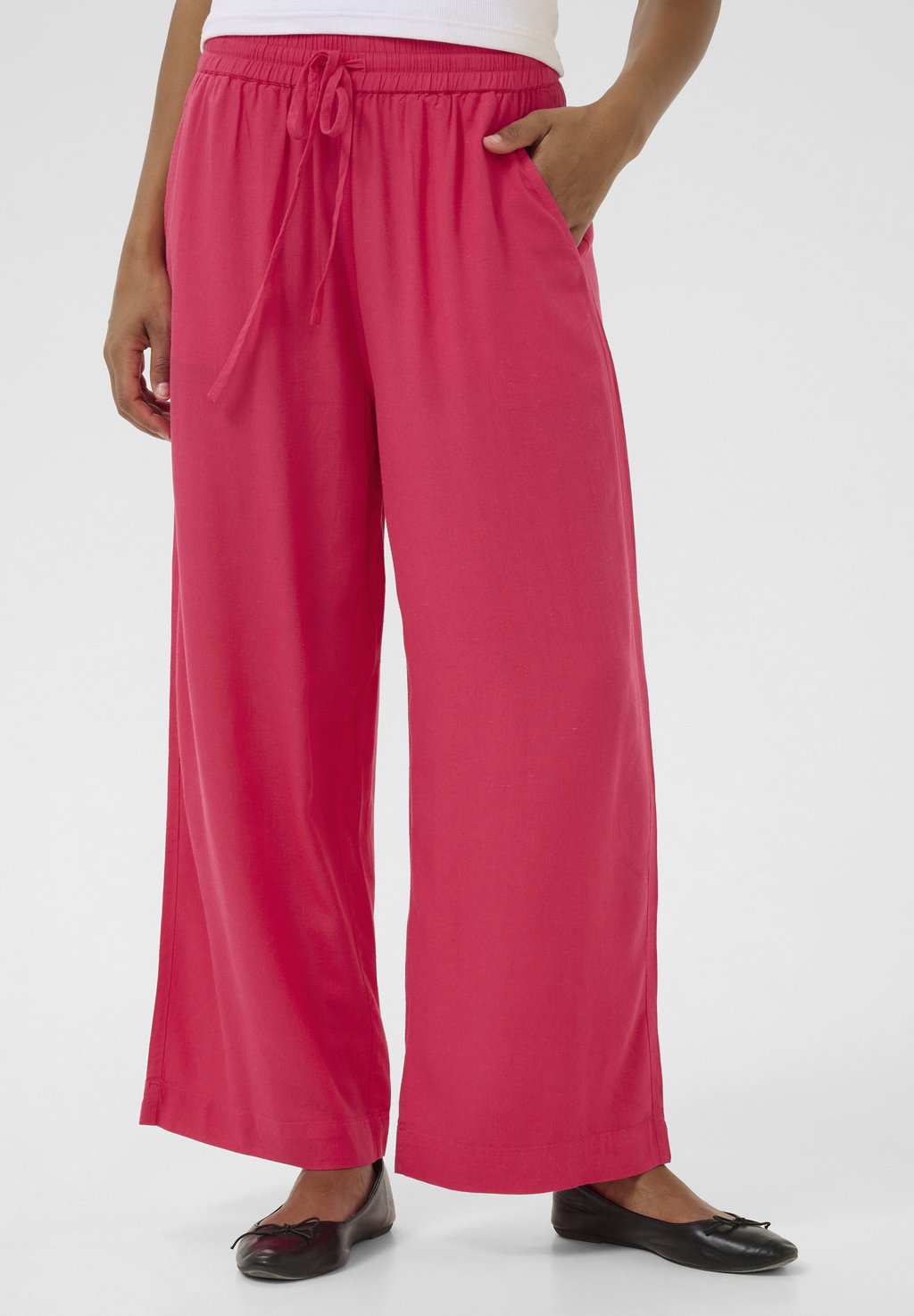 

Брюки KAMILIA CROPPED Kaffe, розовый