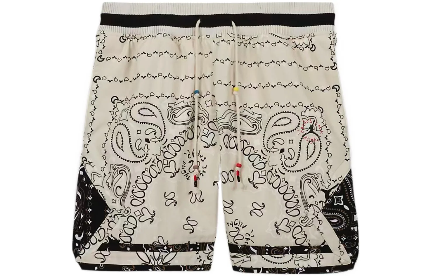 Шорты Travis Scott Paisley, азиатский размер S Jordan, Light Rosewood Umber