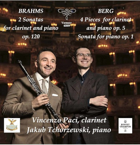 

CD диск Berg / Brahms / Paci / Tchorzewski: Brahms & Berg: Works for Clarinet and Piano