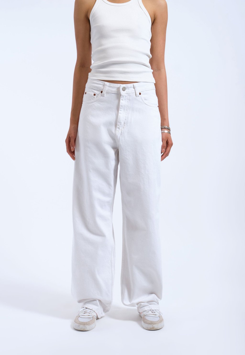

Джинсы свободного кроя HILL Dr.Denim, белый