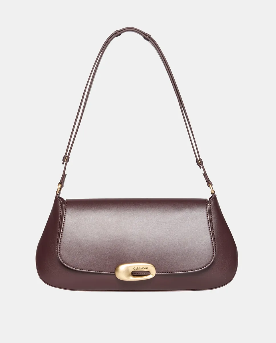 

Сумка через плечо с драгоценными камнями Calvin Klein, бордовый