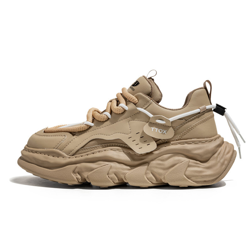 

Кроссовки HACKBUTEER Chunky Sneakers Unisex Low-top, белый