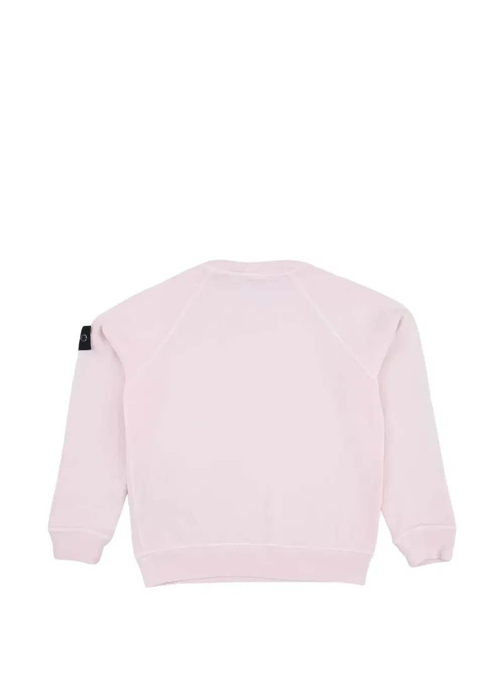 Свитер с нашивкой-логотипом Stone Island Junior, розовый — фото 2