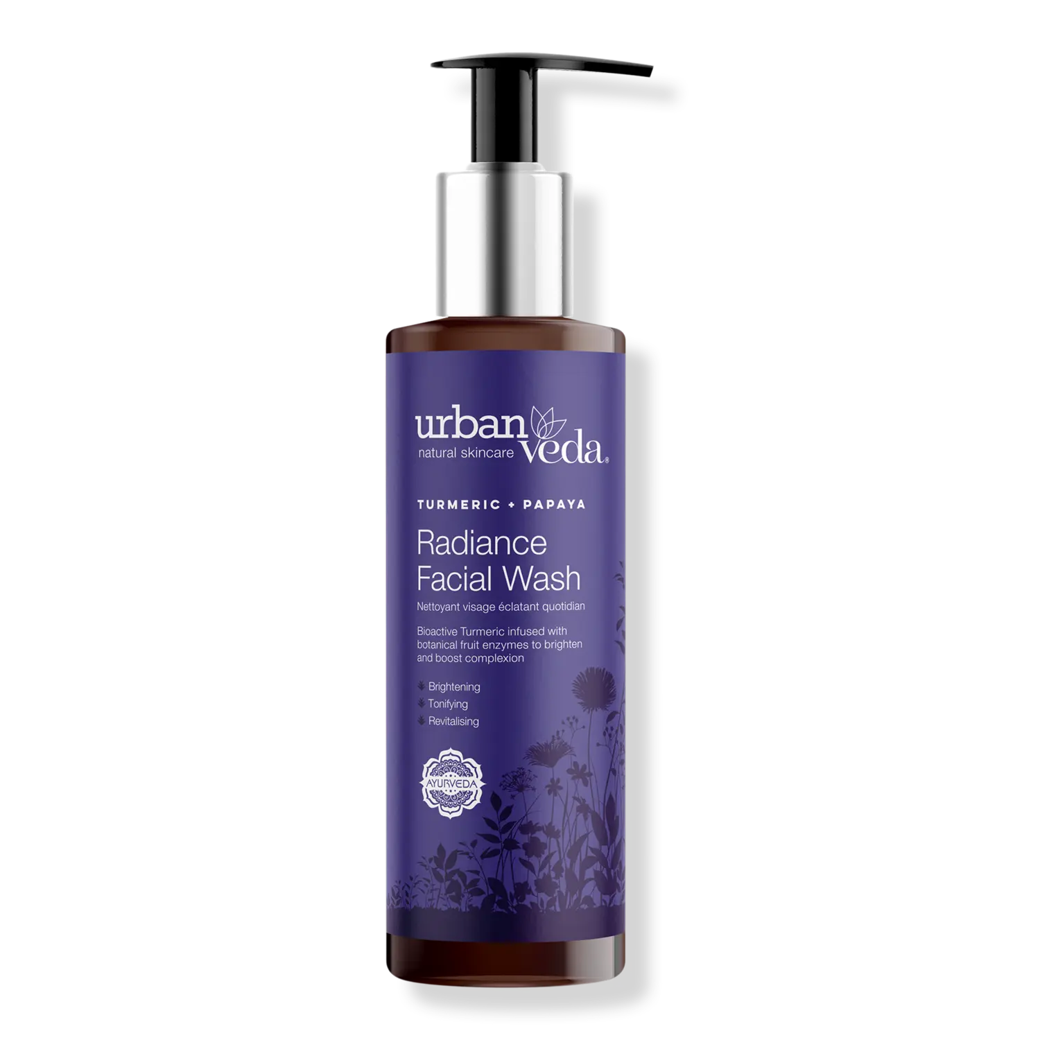 

Осветляющий гель для умывания с куркумой для сияния кожи лица Urban Veda