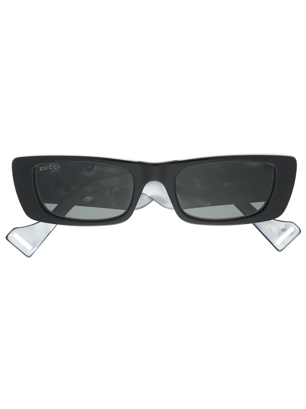 

Солнцезащитные очки в прямоугольной оправе Gucci Eyewear, черный
