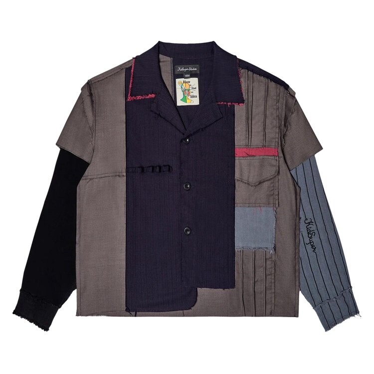 

Майка KidSuper Distressed Suit Top, разноцветный