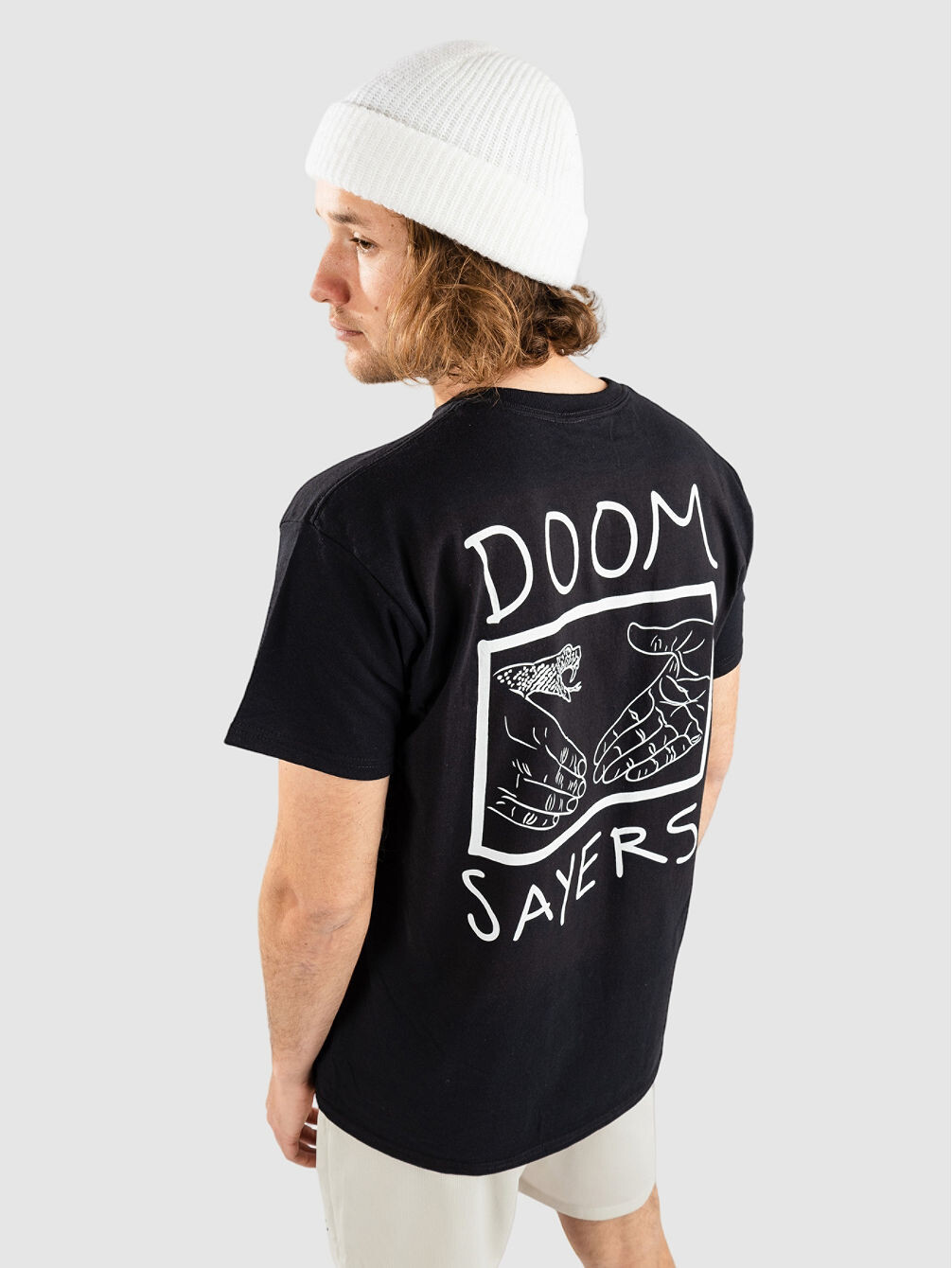 

Змеиная футболка Doomsayers, черный
