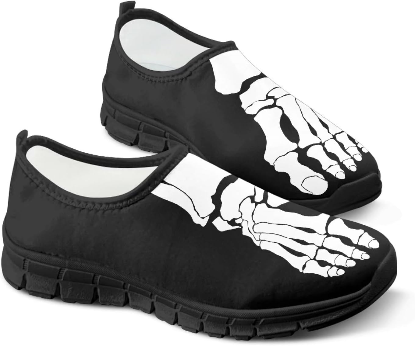 

Мужские слипоны, удобные кроссовки для бега, мужские прогулочные лоферы, дышащие Cugasmaru, Skull