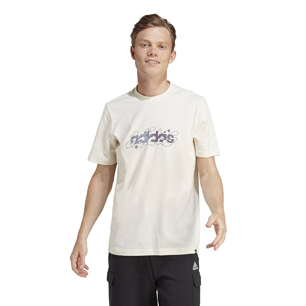 

Мужская футболка с рисунком adidas Illustrated Sportswear Adidas, цвет Non Dyed