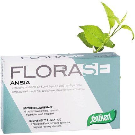 

Добавка Florase Anxiety 40 капсул, Santiveri Sa