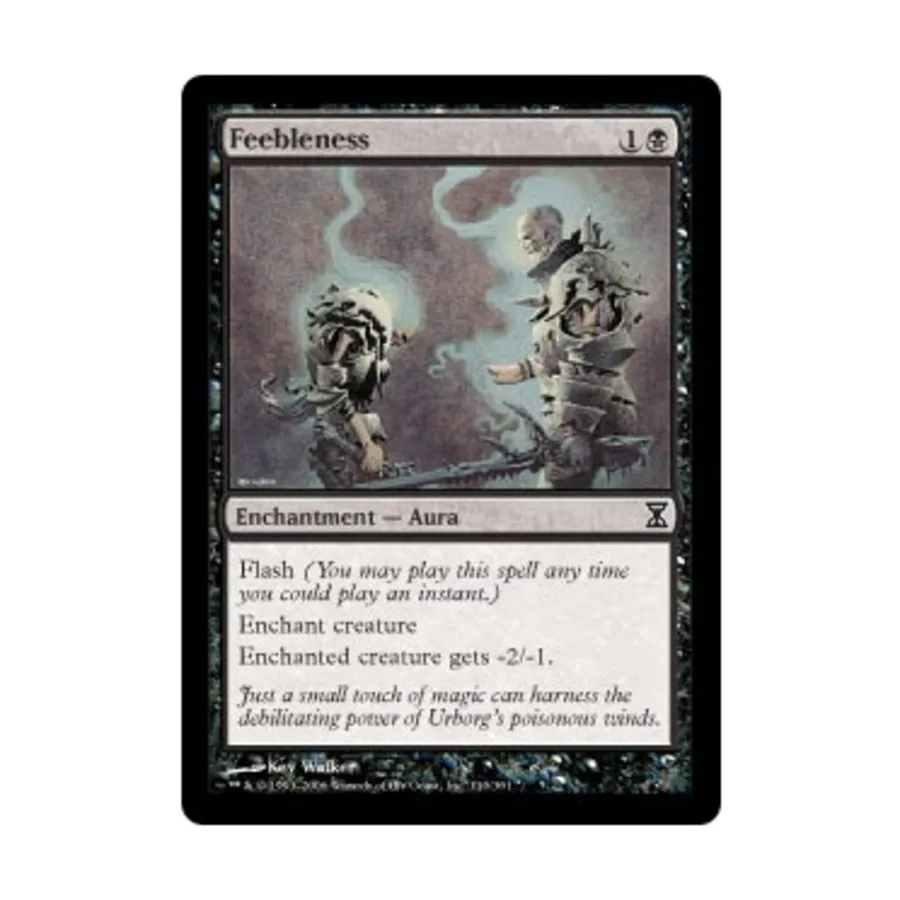 

CCG Слабость (С), MTG - Time Spiral