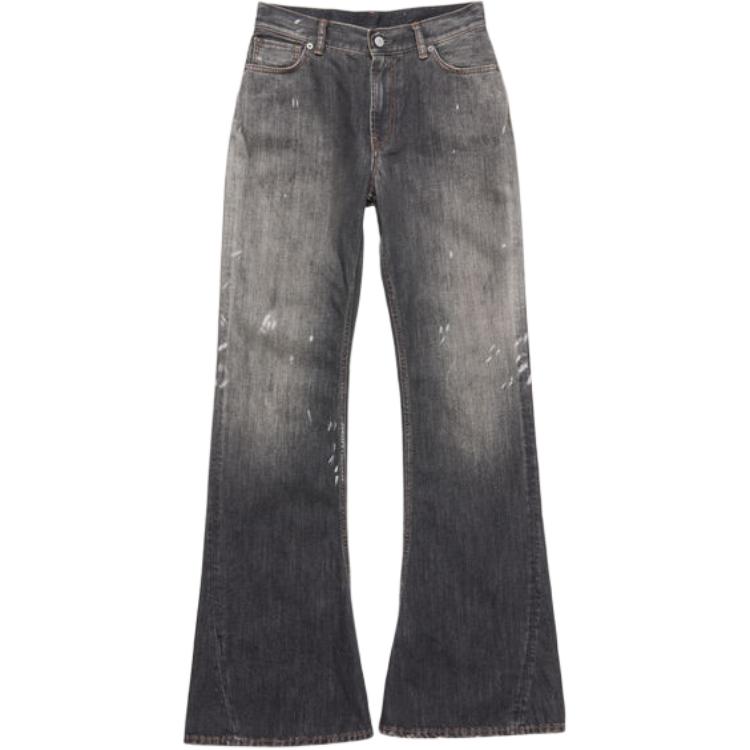 FW25 Fitted Jeans Denim Women's Acne Studios, синий