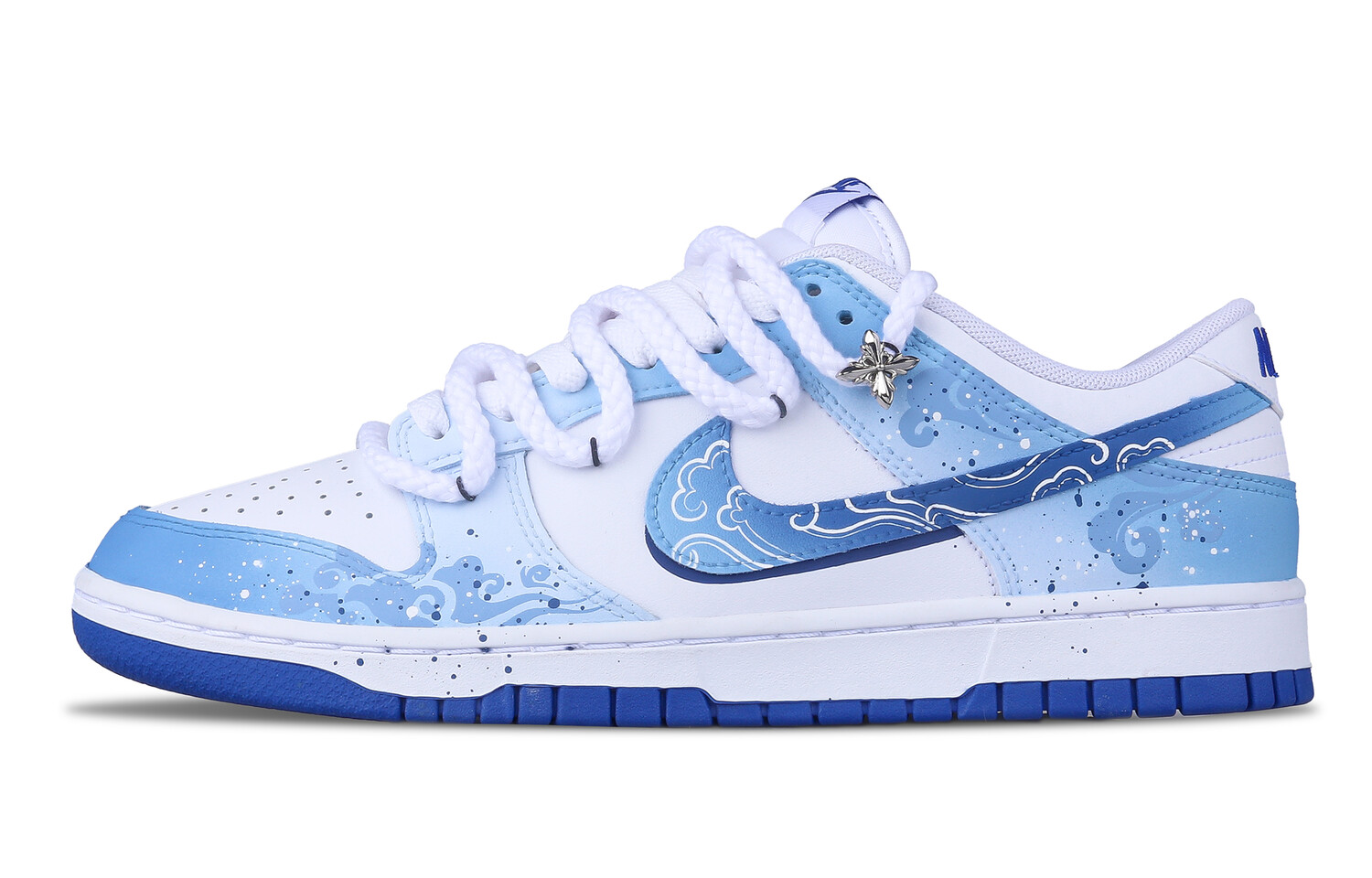 

Мужские кроссовки для скейтбординга Nike Dunk, White/Blue