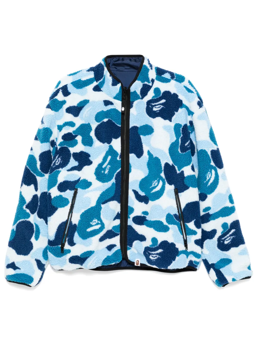 

Двусторонняя куртка Abc Camo Boa A BATHING APE, синий