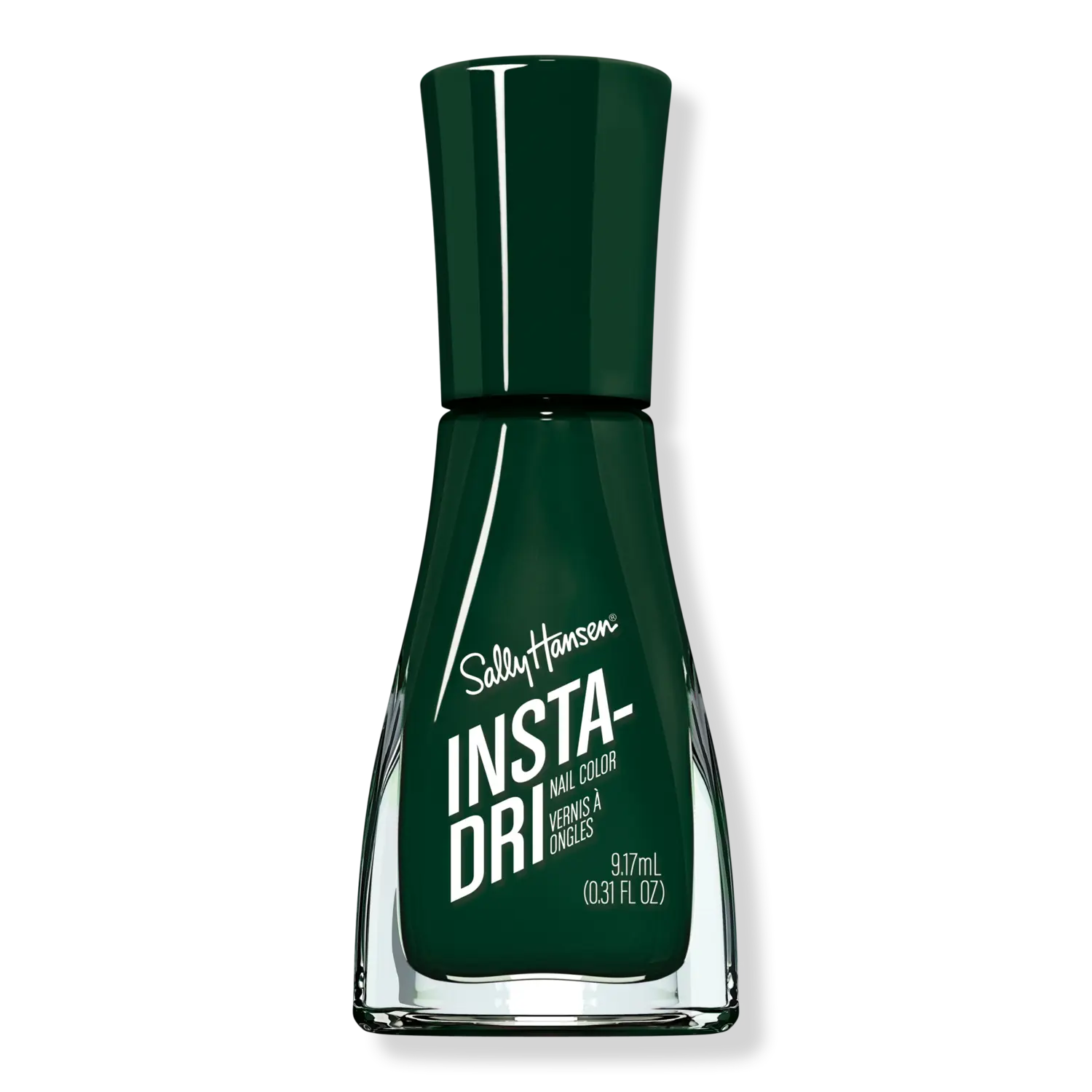 

Лак для ногтей Insta-Dri, сине-зеленый Sally Hansen, C-hill Out (forest green)