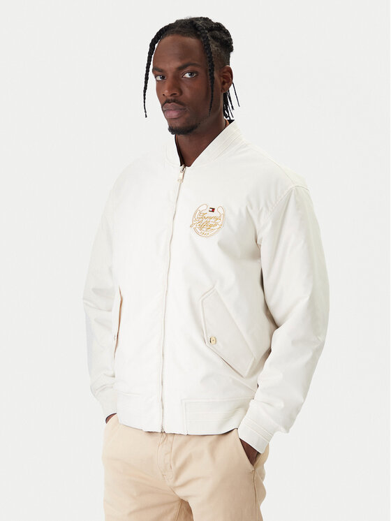 

Куртка-бомбер regular fit MW0MW42011 Tommy Hilfiger, синий