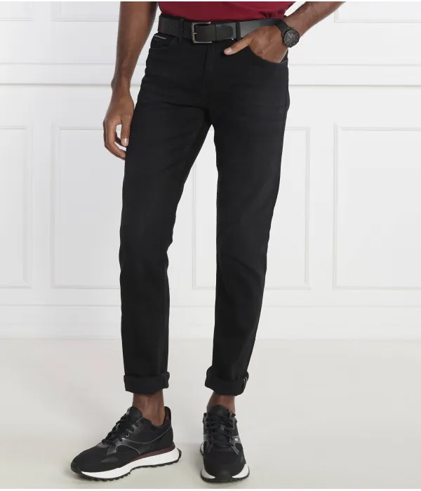 Джинсы делавэр3 Slim fit Boss, черный — фото 3
