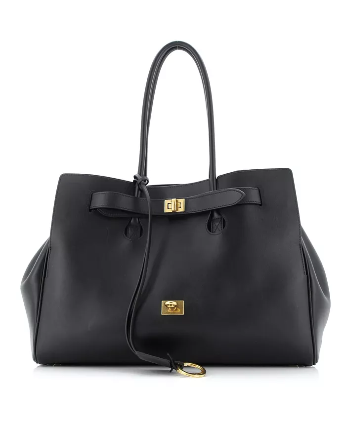 

Средняя сумка Bel Air Carry All из кожи Pre-Owned Balenciaga, черный