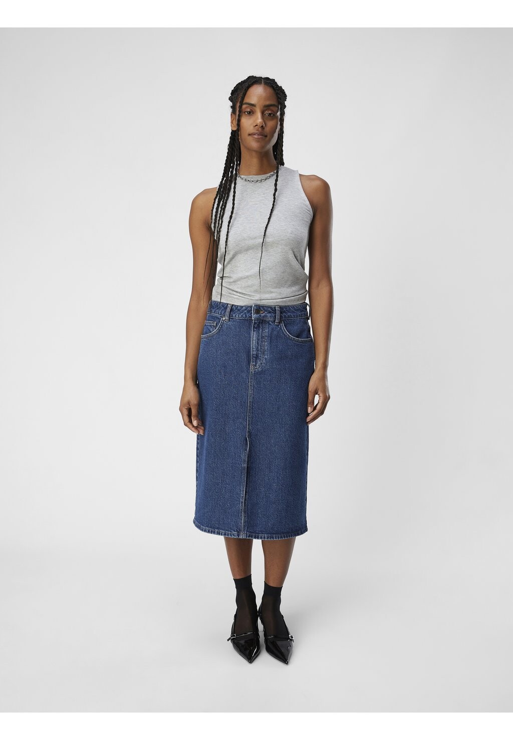 

Топ JAMIE NOOS Object, цвет light grey melange