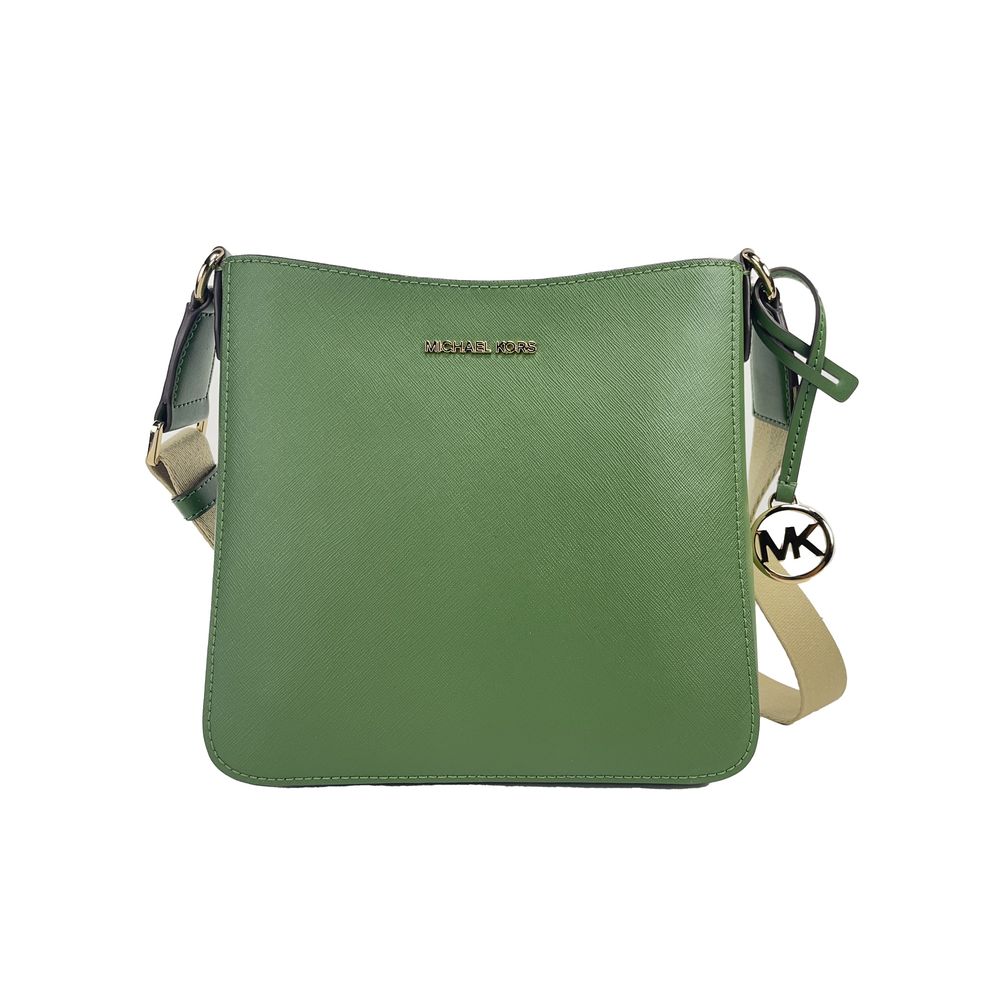 

Сумка через плечо из зеленой сафьяновой кожи Michael Kors