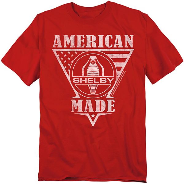 

Футболка с принтом в виде американского флага carroll shelby big & tall original & unrestored Licensed Character