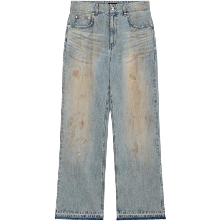 

We11Done Мужские джинсы, выстиранные, синие, другие