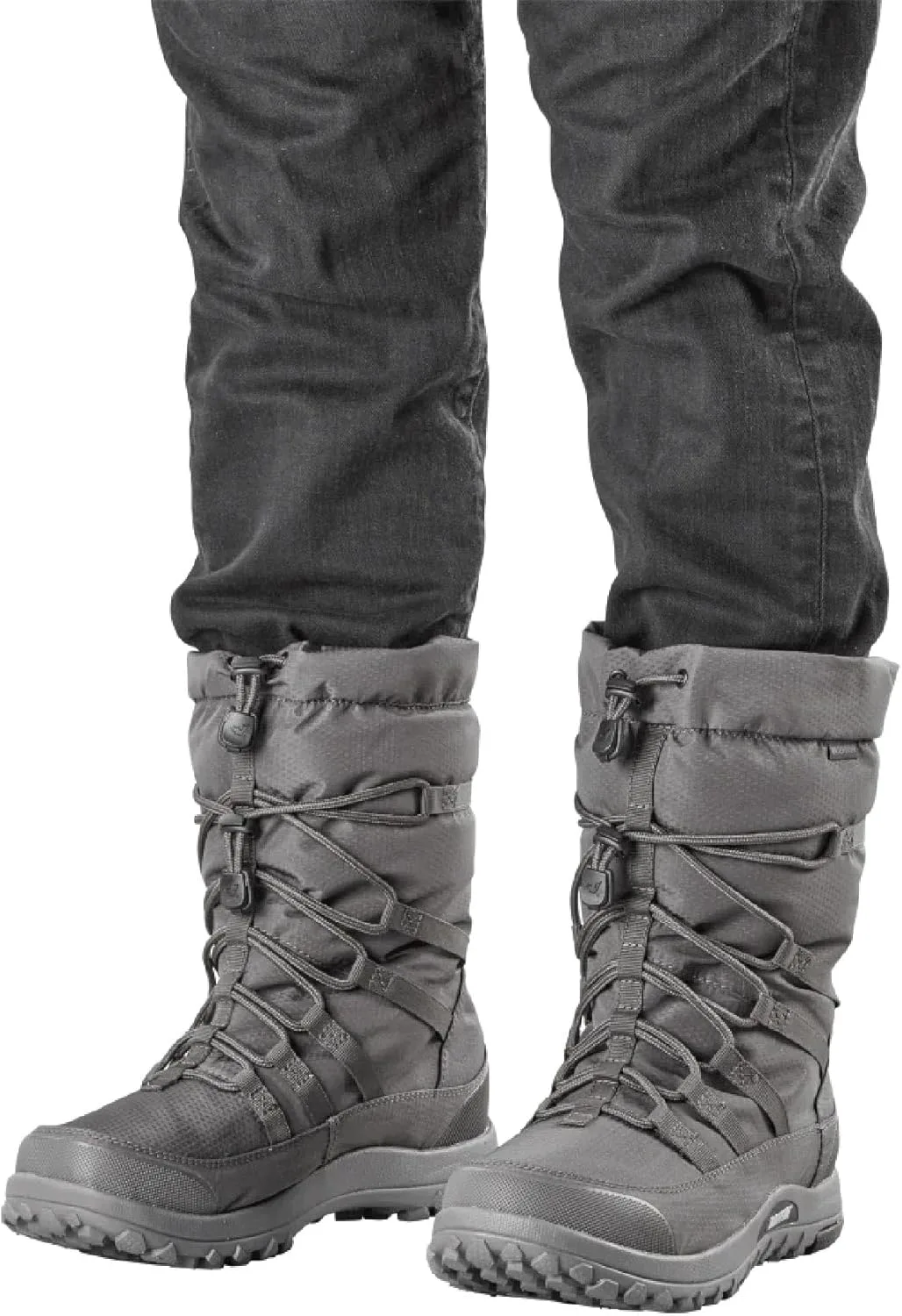Мужские водонепроницаемые утепленные легкие зимние ботинки Baffin ESCALATE X средней высоты с противоскользящим покрытием для походов и повседневной носки — фото 4
