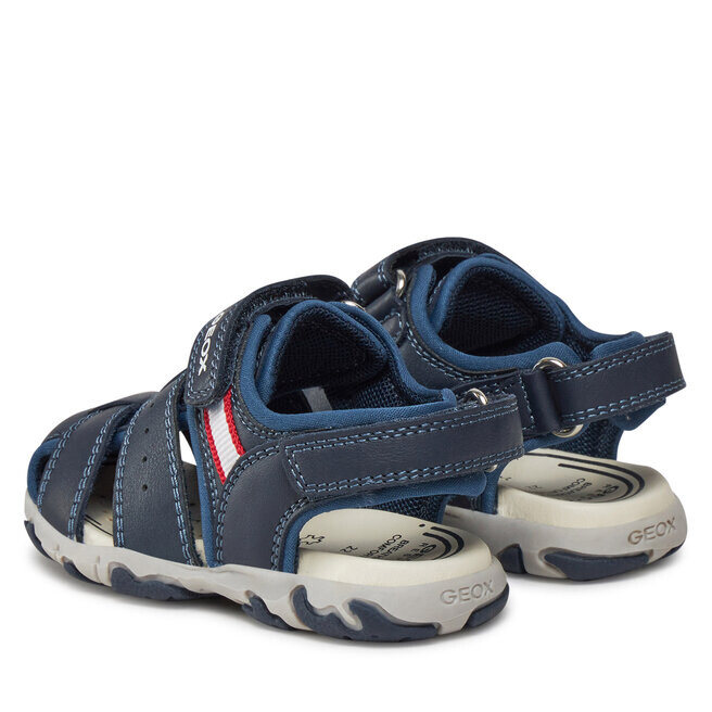 Сандалии Geox B Sandal Flaffee Boy B4559B 08515 C4002 M Navy, темно-синий — фото 3