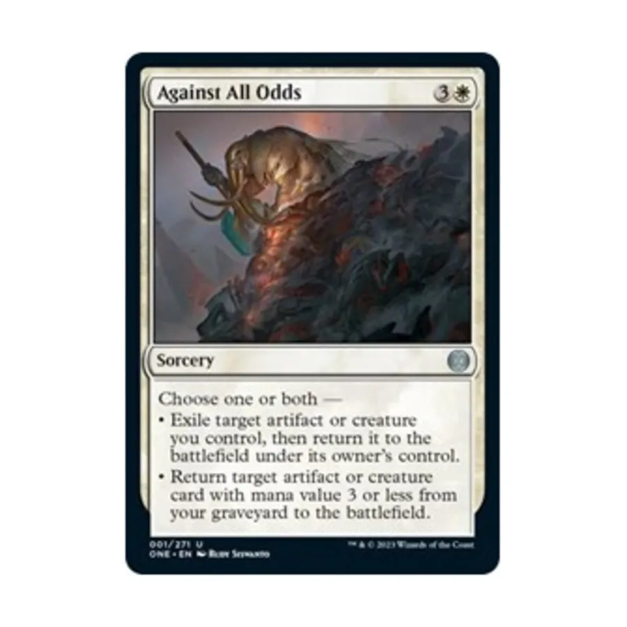 

CCG Несмотря ни на что (U), MTG - Phyrexia: All Will Be One