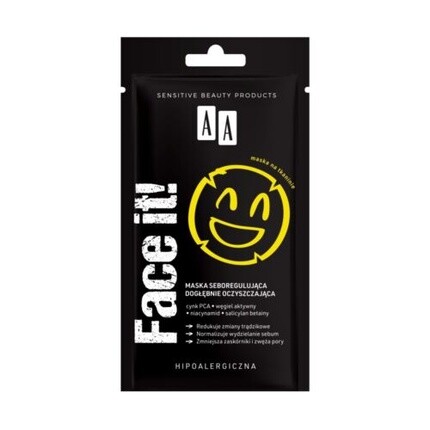 

AA Face It Глубоко очищающая себорегулирующая маска 18 мл